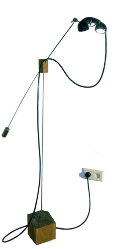 Stehlame aus Feldtelefonhoerer